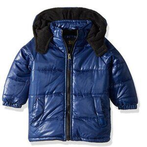 iXtreme Navy Puffer Jacket with Hood